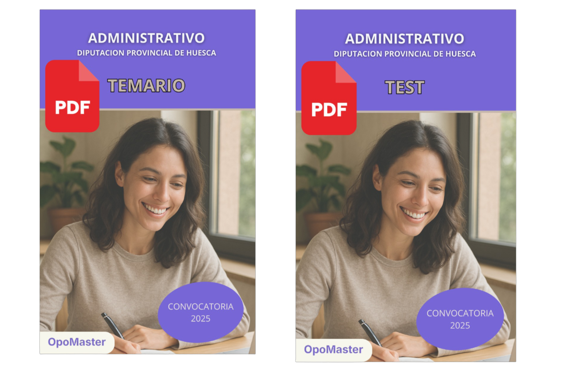 Temario + Test Administrativo Diputación de Huesca PDF 2025 | OpoMaster